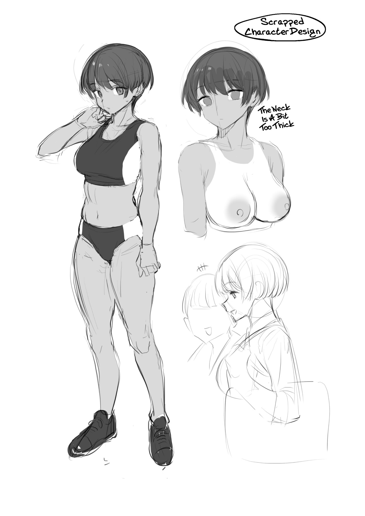 Hentai Manga Comic-Milked Dry By The Super Horny Girl From The Track And Field Club-Read-39
